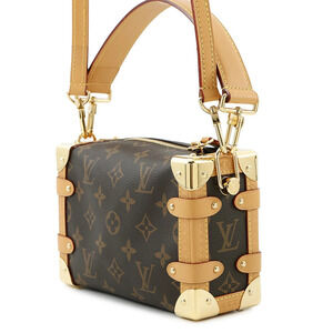 Louis Vuitton Monogram Shoulder Handbag Side Trunk Bag